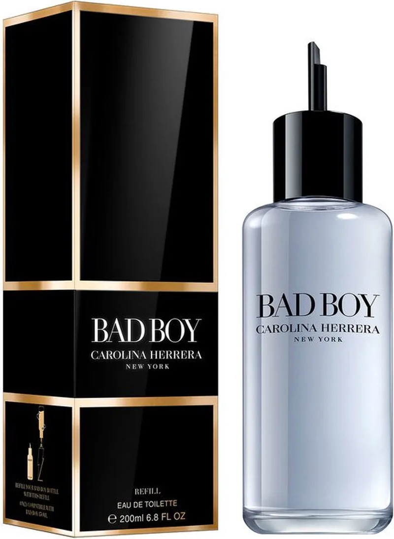 Bad Boy - eau de toilette refill - navulling van Carolina Herrera in 200 ml – productfoto