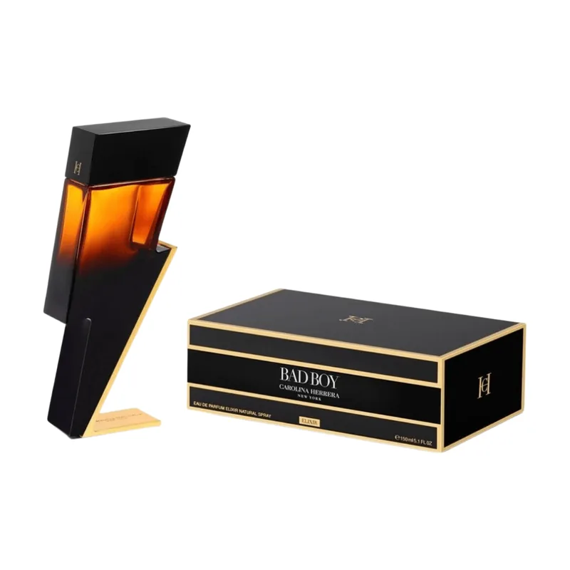Bad Boy Elixir Eau de Parfum | Orientalisch-Holziges Herrenparfum & Intensiver Leder-Duft de Carolina Herrera en 150 ml – photo du produit