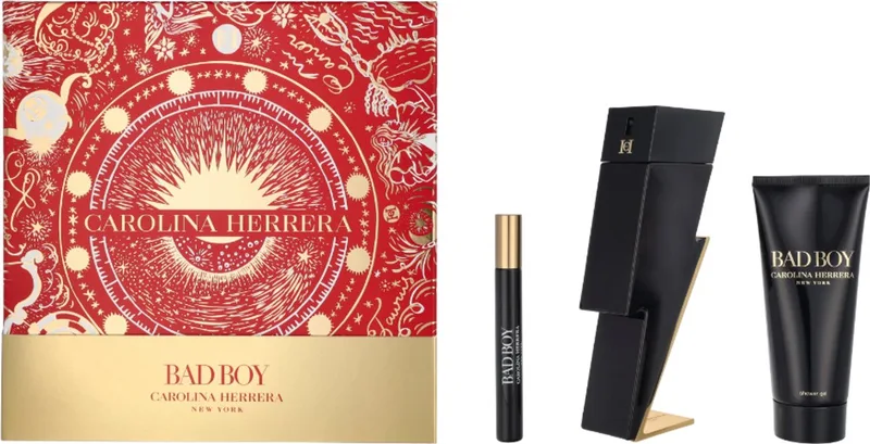 BAD BOY SET Perfume set for man fra Carolina Herrera – produktbillede