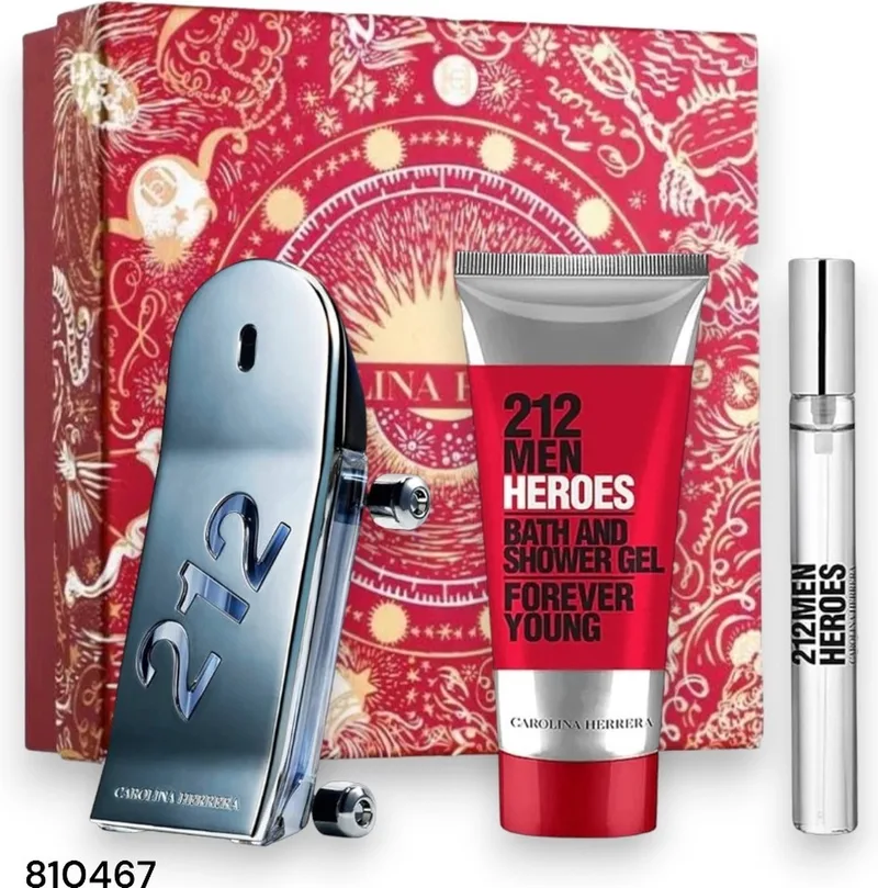 Carolina Herrera 212 Heroes Eau De Toilette Spray 200ml Cadeauset Voor Mannen 3 Pieces von Carolina Herrera – Produktfoto