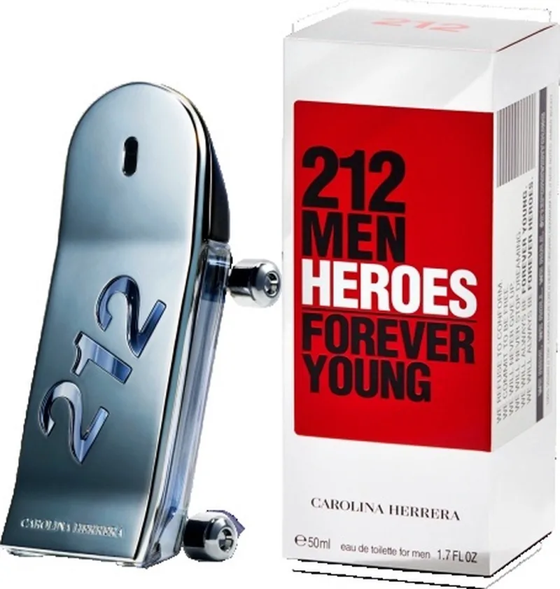 Carolina Herrera 212 Men Heroes - eau de toilette spray - herenparfum by Carolina Herrera in 90 ml – product photo