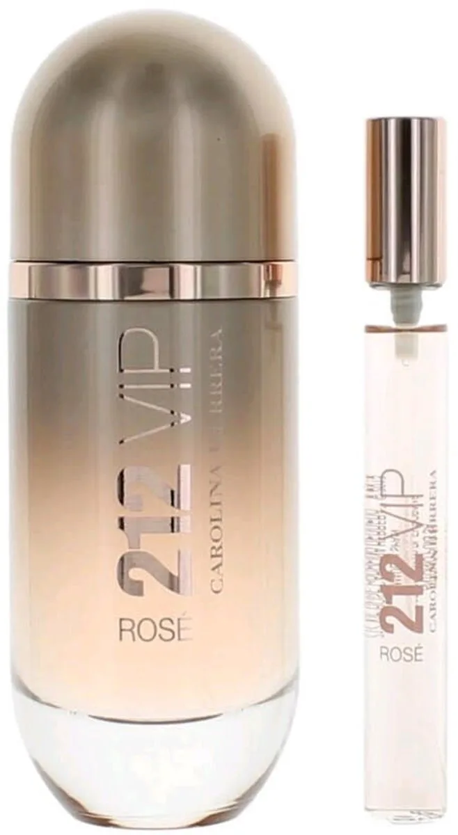 Carolina Herrera 212 Vip Rose (L) Set EDP 80ml + EDP 10ml van Carolina Herrera – productfoto
