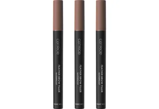 Augenbrauen-Stift Feather Brow Filler Waterproof, 3-tlg. von Catrice in Braun – Produktfoto 1 von 5
