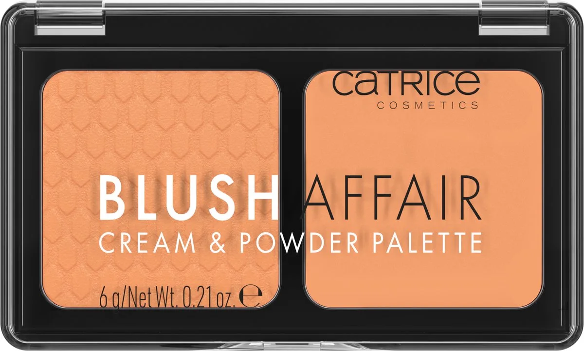 Blush Affair Cream & Powder Palette 030 Absolute Apricot - 6 gr de Catrice en 030 – Absolute Apricot – photo du produit