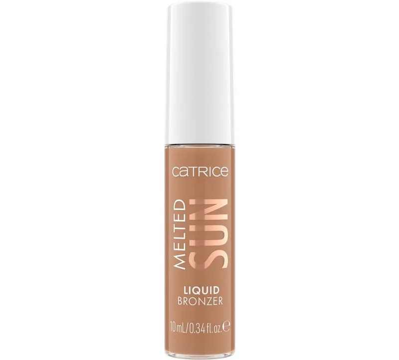 Bronzer-Puder MELTED SUN LIQUID BRONZER, 3-tlg., cremige Textur, matt, aufbaubare Deckkraft, leicht verblendbar. by Catrice in Brown – product photo 3 of 5