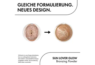 Bronzer-Puder SUN LOVER GLOW BRONZING POWDER, 3-tlg., mit lichtreflektierenden Pigmenten für einen sunkissed Look fra Catrice i Brun – produktbillede 5 af 5