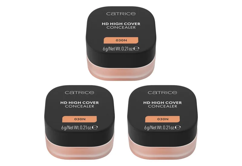 Concealer HD High Cover Concealer, 3-tlg. von Catrice in Beige – Produktfoto