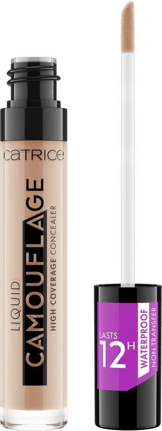 Concealer LIQUID CAMOUFLAGE HIGH COVERAGE CONCEALER, 3er Pack, mit optimaler Deckkraft de Catrice en Beige – photo du produit 2 sur 4
