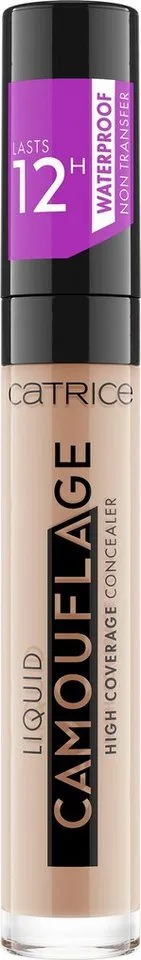 Concealer LIQUID CAMOUFLAGE HIGH COVERAGE CONCEALER, 3er Pack, mit optimaler Deckkraft de Catrice en Beige – photo du produit 3 sur 4