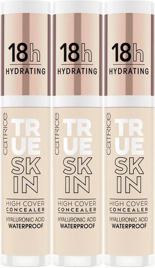Concealer TRUE SKIN HIGH COVER CONCEALER, 3-tlg., mit mattem Finish und hoher Deckkraft ohne Maskeneffekt by Catrice in Brown – product photo 1 of 4