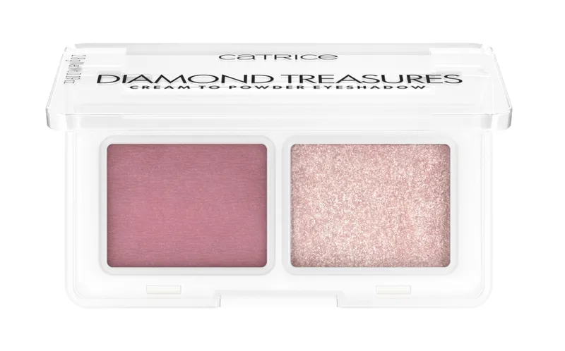 Diamond Treasures Creme-zu-Puder-Lidschatten Nr. 020 Pink fra Catrice – produktbillede