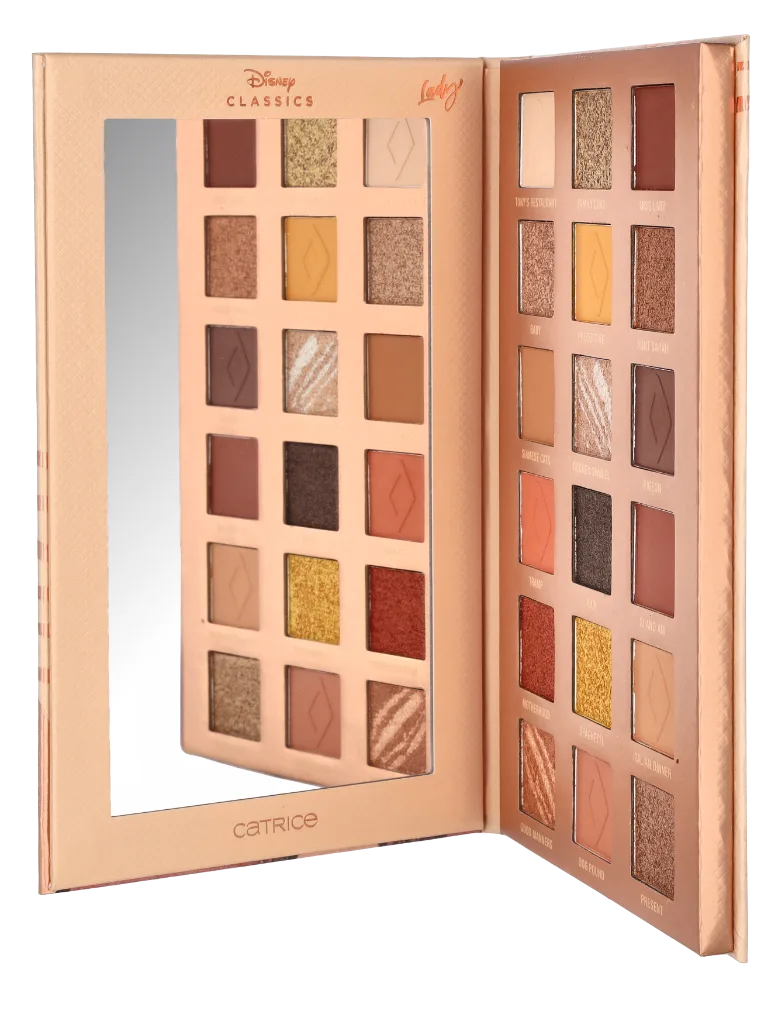 Disney Classics Lady Eyeshadow Palette 18.90 g Oogschaduw 18.9 g Dames de Catrice – photo du produit