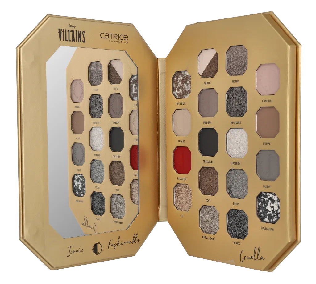 Disney Villains Cruella Palette Limited Edition 18 g Oogschaduw Dames de Catrice – photo du produit