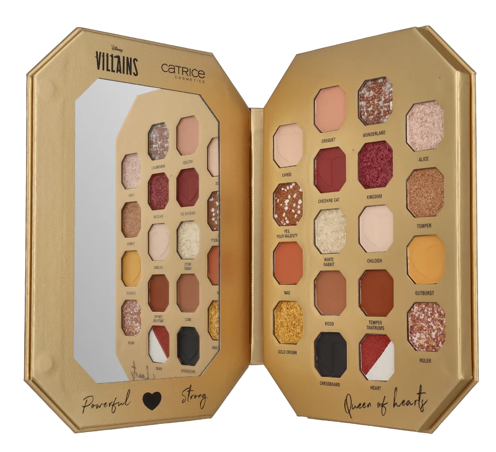 Disney Villains Queen Of Hearts Palette Lim. Edition 18 g Oogschaduw de Catrice – photo du produit