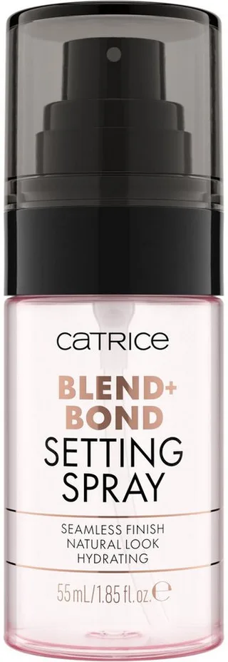 Fixierspray BLEND + BOND SETTING SPRAY, 3-tlg., Multitalent für perfektes Verblenden und Fixieren fra Catrice i Hvid – produktbillede 3 af 4