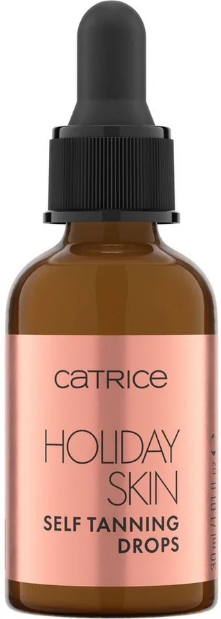 Gesichtsserum Holiday Skin Self Tanning Drops, aufbaubare Bräune, streifenfrei, leicht, hydratisierend, strahlend by Catrice in White – product photo 1 of 4