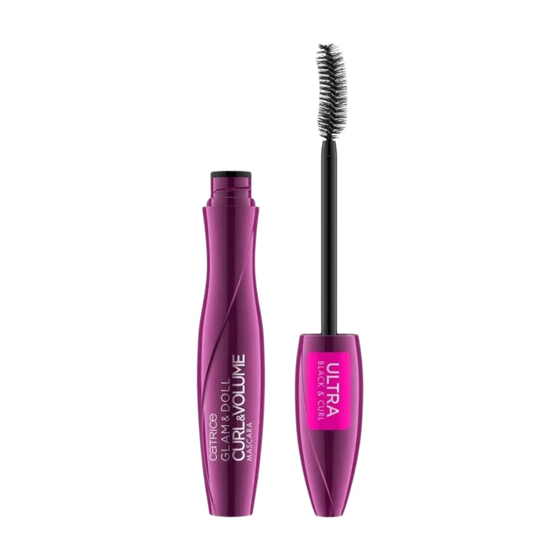 Glam & Doll Mascara für Schwung & Volumen 010 Ultra Black 10 ml fra Catrice – produktbillede