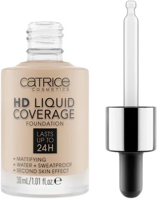 HD Liquid Coverage Vloeibare foundation de Catrice en Nude, 30 ml – photo du produit 2 sur 2