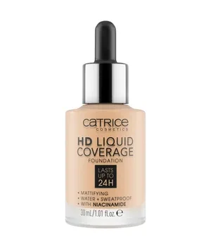 HD Liquid Coverage Vloeibare foundation by Catrice in Nude, 30 ml – product photo