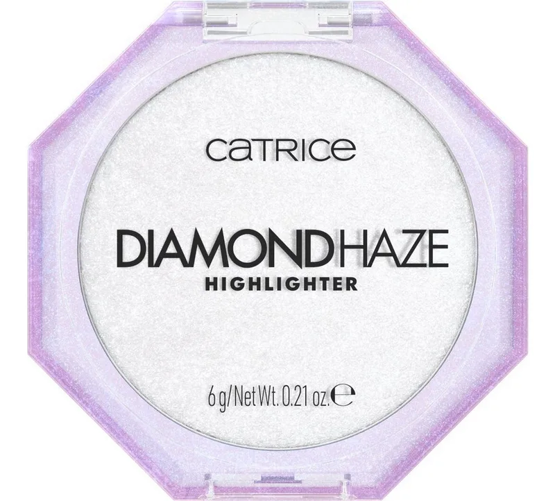 Highlighter Diamond Haze Highlighter, 3-tlg., Mit 3D-Glitzerpartikel, leicht auftragbar, für alle Hauttöne geeignet. van Catrice in Wit – productfoto 2 van 5
