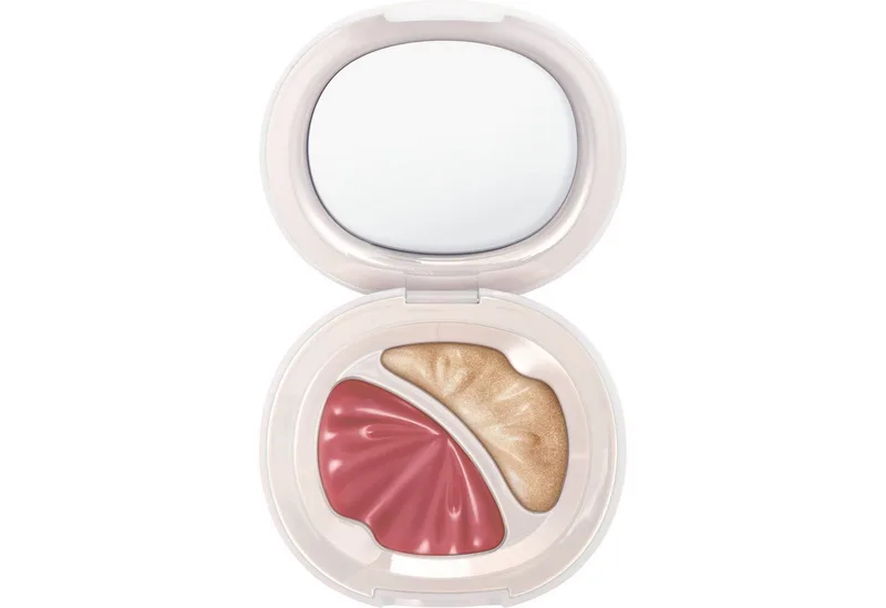 Highlighter-Palette BRIDES & BESTIES BLUSH & HIGHLIGHTER DUO, für einen strahlenden Wedding-Glow de Catrice en Rouge – photo du produit 1 sur 4