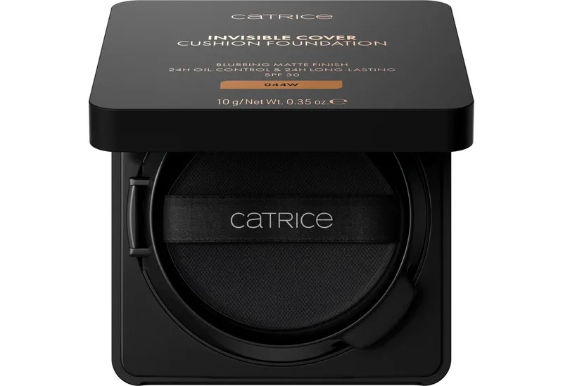 Invisible Cover Cushion Foundation Cushion foundation de Catrice en Lichtbruin, 10 g – photo du produit 2 sur 5