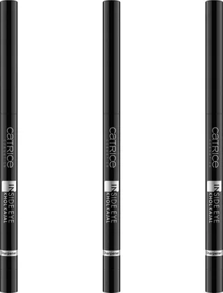 Kajal INSIDE EYE KHOL KAJAL, 3-tlg., für das innere Augenlid mit integriertem Spitzer fra Catrice i Sort – produktbillede 1 af 3
