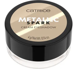 Lidschatten Metallic Spark Cream Eyeshadow, 3-tlg., Wischfest, lange Haltbarkeit, cremig, metallisch funkelndes Finish. fra Catrice i Beige – produktbillede 3 af 4
