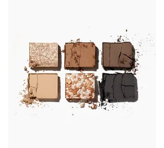 Lidschatten-Palette TINY TREASURES EYESHADOW PALETTE, Matt, schimmernd und metallisch, kompakt und reisefreundlich, vegan. fra Catrice i Brun – produktbillede 3 af 5