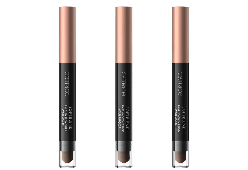 Lidschatten Soft Blend Eyeshadow Stick Waterproof, 3-tlg. de Catrice en Beige – photo du produit 1 sur 4