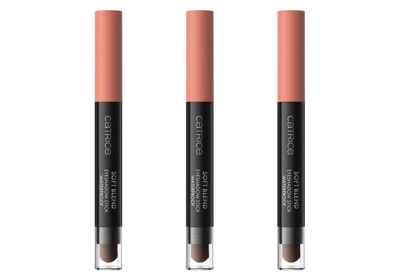Lidschatten Soft Blend Eyeshadow Stick Waterproof, 3-tlg. fra Catrice i Lyserød – produktbillede 1 af 4