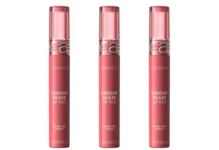 Lipgloss COLOR GLAZE LIP TINT, 3-tlg., mit glänzendem Finish und langem Tönungseffekt de Catrice en Rose – photo du produit 1 sur 5