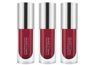 Lipgloss ETERNAL RED Cherry Bomb Lip Oil, 3-tlg., Satte Farbe, glänzendes Finish, geschmeidig mit Plumping-Effekt. de Catrice en Rouge – photo du produit 1 sur 5
