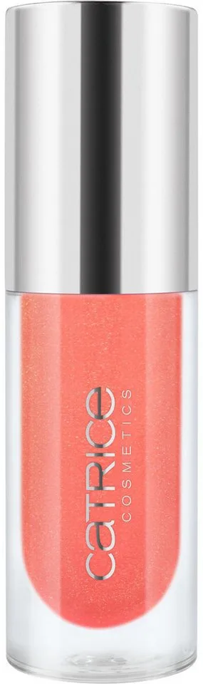 Lipgloss ETERNAL RED Cherry Bomb Lip Oil, 3-tlg., Satte Farbe, glänzendes Finish, geschmeidig mit Plumping-Effekt. fra Catrice i Lyserød – produktbillede 3 af 5