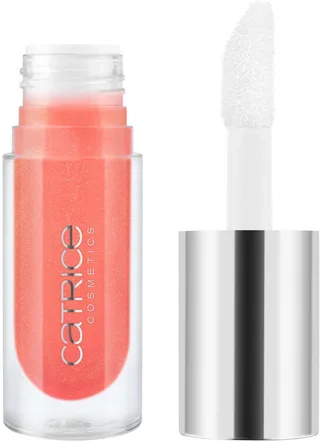 Lipgloss ETERNAL RED Cherry Bomb Lip Oil, 3-tlg., Satte Farbe, glänzendes Finish, geschmeidig mit Plumping-Effekt. fra Catrice i Lyserød – produktbillede 2 af 5