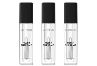 Lipgloss FILLER SUPREME LIP GLOSS, 3-tlg., für vollere Lippen und ein glänzendes Finish fra Catrice i Hvid – produktbillede 1 af 5