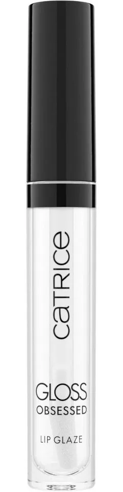 Lipgloss GLOSS OBSESSED LIP GLAZE, 3-tlg., angereichert mit Macadamia-Samenöl und Vitamin E, pflegt die Lippen fra Catrice i Hvid – produktbillede 4 af 5