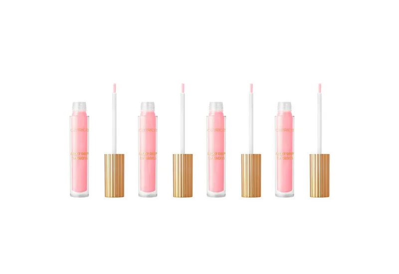 Lipgloss PISTACHIO CREAM DELIGHT Milky Drip Lip Gloss, 4-tlg. van Catrice in Roze – productfoto 1 van 4