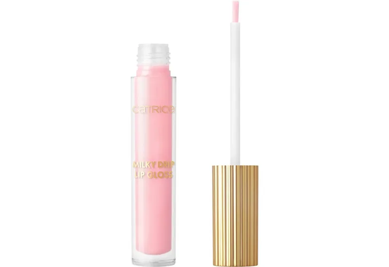 Lipgloss PISTACHIO CREAM DELIGHT Milky Drip Lip Gloss, 4-tlg. van Catrice in Roze – productfoto 2 van 4