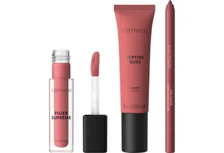 Lipgloss-Set THE GLOSS COLLECTIVE BERRY LIP SET, 3-tlg., Lippen-Trio in Beerentönen, ein natürlich glänzendes Finish von Catrice in Mehrfarbig – Produktfoto 1 von 5