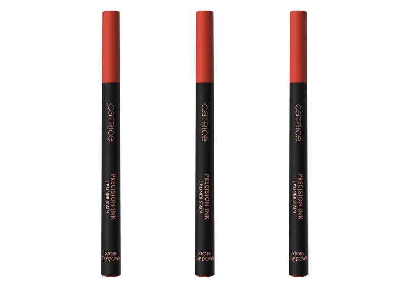 Lipliner Precision Ink Lip Liner Stain, 3-tlg. by Catrice in Beige – product photo 1 of 5