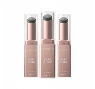 Lippenbalsam Bare Glow Lip Oil Balm, 3-tlg. von Catrice in Schwarz – Produktfoto 3 von 5