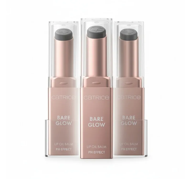 Lippenbalsam Bare Glow Lip Oil Balm, 3-tlg. von Catrice in Schwarz – Produktfoto 1 von 5