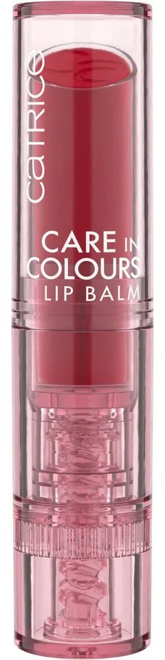 Lippenbalsam Care In Colours Lip Balm, 3-tlg., mit Shea- und Kakaobutter von Catrice in Rot – Produktfoto 3 von 4