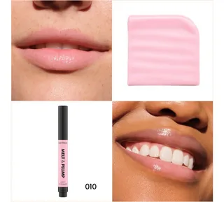 Lippenbalsam Melt & Plump Juicy Lip Plumper, 3-tlg., Sorgt für Glanz und Volumen, weiche Textur, kühlend durch Menthol. fra Catrice i Lyserød – produktbillede 4 af 5
