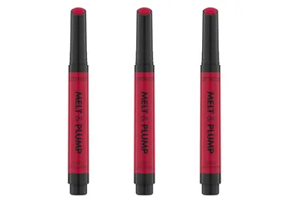 Lippenbalsam Melt & Plump Juicy Lip Plumper, 3-tlg., Sorgt für Glanz und Volumen, weiche Textur, kühlend durch Menthol. van Catrice in Rood – productfoto 1 van 5