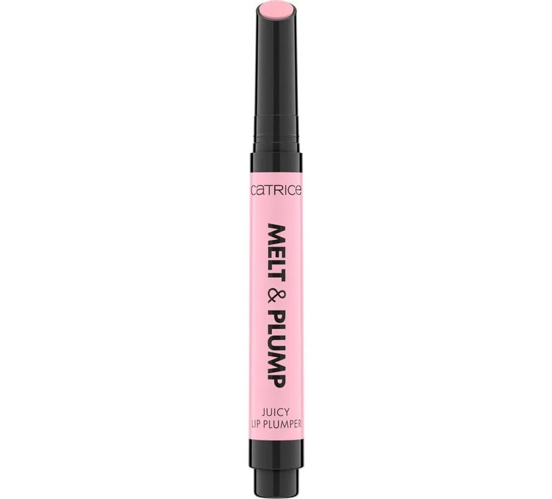 Lippenbalsam Melt & Plump Juicy Lip Plumper, 3-tlg., Sorgt für Glanz und Volumen, weiche Textur, kühlend durch Menthol. fra Catrice i Lyserød – produktbillede 2 af 5