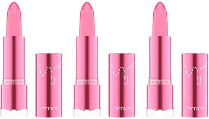 Lippenbalsam Soft Glaze Glow Lip Balm, 3-tlg., mit zartem fra Catrice i Lyserød – produktbillede 1 af 5