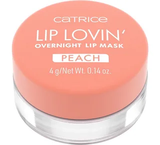 Lippenmaske Lip Lovin' Overnight Lip Mask, 3-tlg., Pflegende vegane Formel mit Pfirsicharoma und Pfirsichöl. de Catrice en Orange – photo du produit 3 sur 5