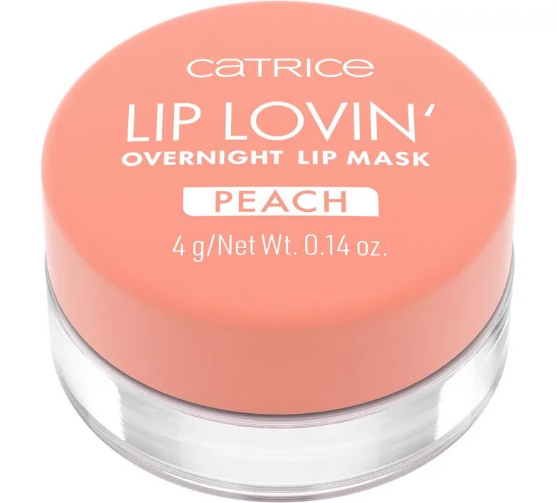 Lippenmaske Lip Lovin' Overnight Lip Mask, 3-tlg., Pflegende vegane Formel mit Pfirsicharoma und Pfirsichöl. de Catrice en Orange – photo du produit 3 sur 5